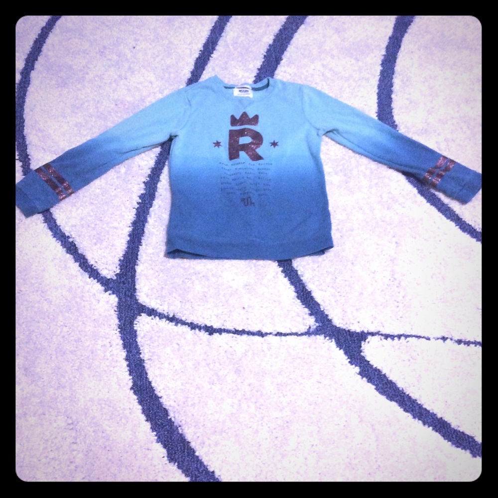 A long sleeved hoodie